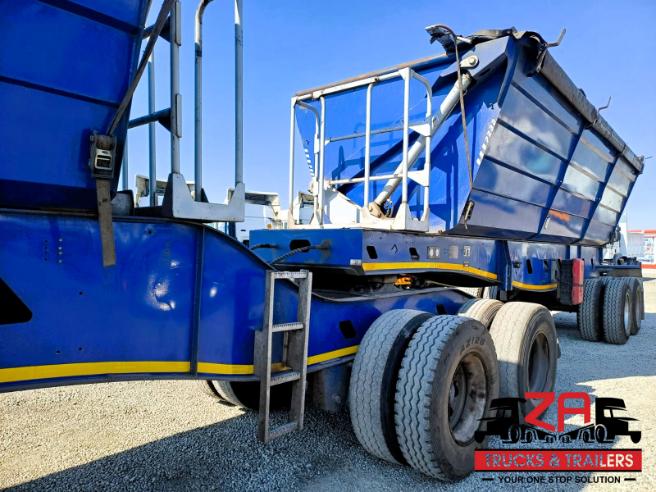 2023 PRBB 45 CUBE SIDE TIPPER TRAILER